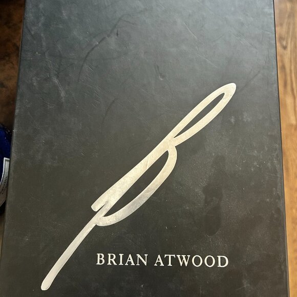 Brian Atwood Black Patent Leather Pumps - Size 9 - Picture 2 of 6